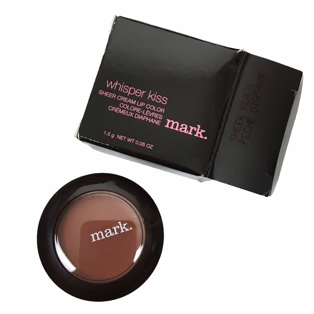 mark. Whisper Kiss Sheer Cream Lip Color Sheer Peach Avon
